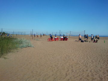 Пляжный волейбол и футбол3